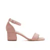 Forever & Always Shoes Women's Pink / Purple Iva - Dusty Pink Suede Sandals