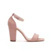 Forever & Always Shoes Women's Pink / Purple Jess - Dusty Pink Suede Sandals