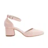 Forever & Always Shoes Women's Pink / Purple Marcelle - Coral Pink Pumps
