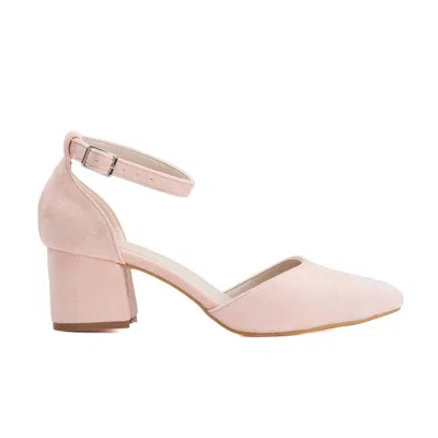 Forever & Always Shoes Women's Pink / Purple Marcelle - Coral Pink Pumps