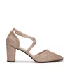 Forever & Always Shoes Women's Sina - Rose Gold Glitter Heels In Rose Gold