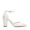 Forever & Always Shoes Women's White Gisele - Ivory Bridal Heels