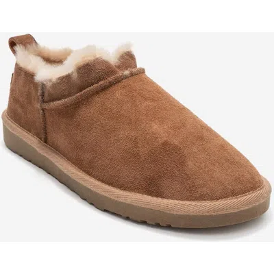 Forever & Always Shoes Yukon Leather Ankle Boot In Brown