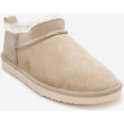 Forever & Always Shoes Yukon Leather Ankle Boot In Neutral