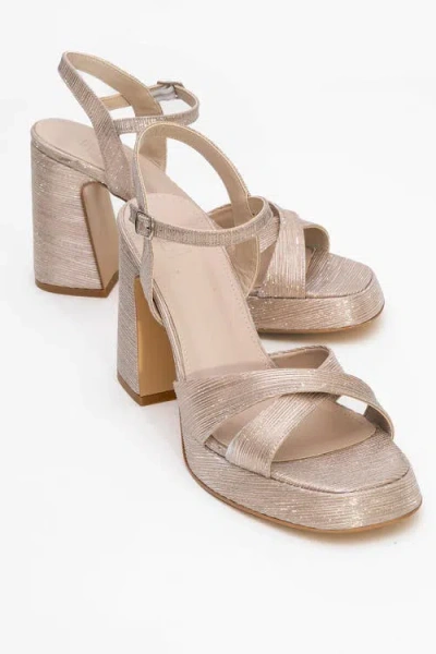 Forever & Always Shoes Yvonne Platform Sandals In Multi