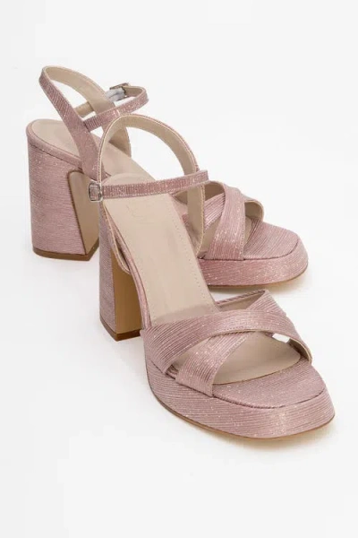 Forever & Always Shoes Yvonne Platform Sandals In Multi