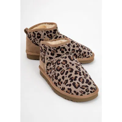 Forever & Always Shoes Zaz Leather Boot In Brown