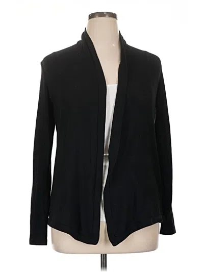 Pre-owned Forever Cardigan Sweater In Black