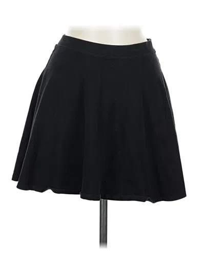 Pre-owned Forever Casual Skirt In Black