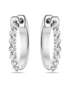 Forever Creations Signature Collection 14k 0.55 Ct. Tw. Diamond Hoops