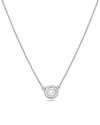 Forever Creations Signature Forever Creations 14k 0.22 Ct. Tw. Diamond Solitaire Necklace