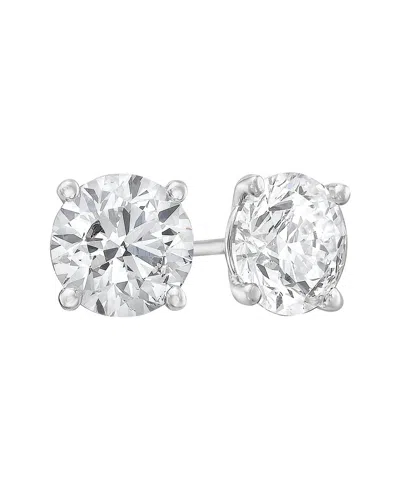 Forever Creations Signature Forever Creations 14k 0.25 Ct. Tw. Lab Grown Diamond Studs In White