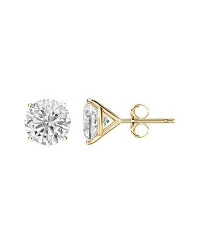 Forever Creations Signature Forever Creations 14k 0.50 Ct. Tw. Lab Grown Diamond Studs In Gold