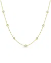 Forever Creations Signature Forever Creations 14k 1.00 Ct. Tw. Diamond By The Yard Necklace