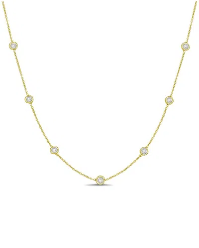 Forever Creations Signature Forever Creations 14k 1.00 Ct. Tw. Diamond Necklace In Multi