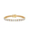 FOREVER CREATIONS SIGNATURE FOREVER CREATIONS 14K 10.00 CT. TW. LAB GROWN DIAMOND TENNIS BRACELET