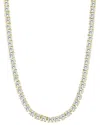 Forever Creations Signature Forever Creations 14k 14.00 Ct. Tw. Lab Grown Diamond Tennis Necklace