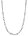FOREVER CREATIONS SIGNATURE FOREVER CREATIONS 14K 14.00 CT. TW. LAB GROWN DIAMOND TENNIS NECKLACE