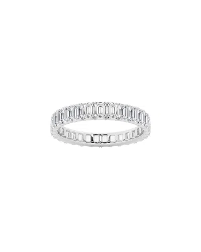 Forever Creations Signature Forever Creations 14k 2.00 Ct. Tw. Lab Grown Diamond Eternity Ring In Metallic