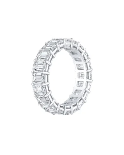 Forever Creations Signature Forever Creations 14k 3.00 Ct. Tw. Lab Grown Diamond Eternity Ring In Metallic
