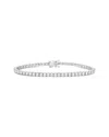 Forever Creations Signature Forever Creations 14k 3.00 Ct. Tw. Lab Grown Diamond Tennis Bracelet