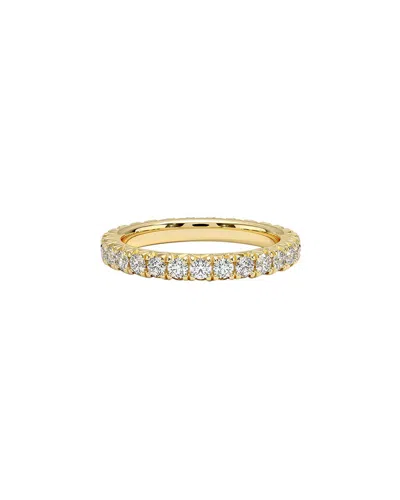 Forever Creations Signature Forever Creations 14k 4.00 Ct. Tw. Lab Grown Diamond Eternity Ring In Gold