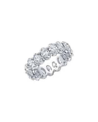 Forever Creations Signature Forever Creations 14k 4.00 Ct. Tw. Lab Grown Diamond Eternity Ring In Metallic