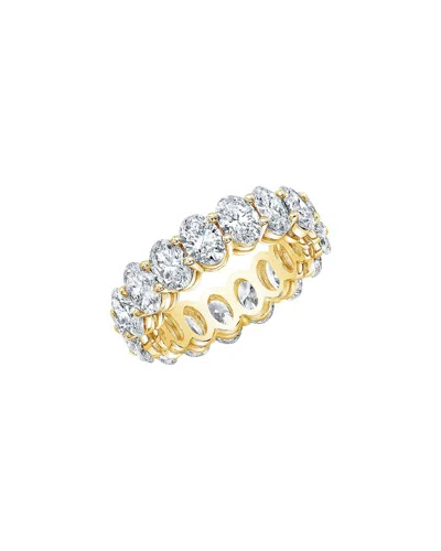 Forever Creations Signature Forever Creations 14k 4.00 Ct. Tw. Lab Grown Diamond Eternity Ring In Gold