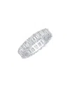 FOREVER CREATIONS SIGNATURE FOREVER CREATIONS 14K 4.00 CT. TW. LAB GROWN DIAMOND ETERNITY RING