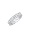 Forever Creations Signature Forever Creations 14k 7.00 Ct. Tw. Lab Grown Diamond Eternity Ring