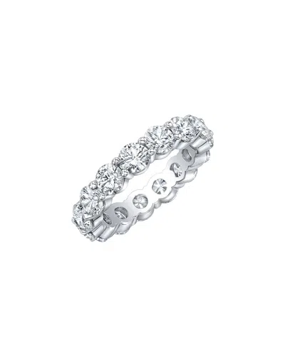 Forever Creations Signature Forever Creations 14k 5.00 Ct. Tw. Lab Grown Diamond Eternity Ring In Metallic