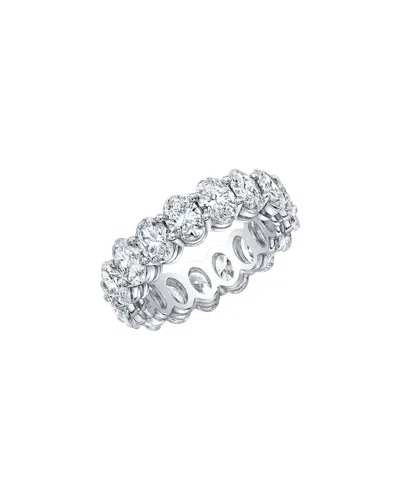 Forever Creations Signature Forever Creations 14k 6.00 Ct. Tw. Lab Grown Diamond Eternity Ring In Metallic