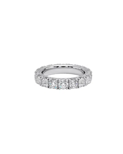 Forever Creations Signature Forever Creations 14k 7.00 Ct. Tw. Lab Grown Diamond Eternity Ring In Metallic