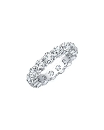 Forever Creations Signature Forever Creations 14k 8.00 Ct. Tw. Lab Grown Diamond Eternity Ring In Metallic