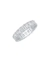 Forever Creations Signature Forever Creations 14k 8.00 Ct. Tw. Lab Grown Diamond Eternity Ring