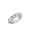 Forever Creations Signature Forever Creations 14k 8.00 Ct. Tw. Lab Grown Diamond Eternity Ring