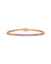 Forever Creations Signature Forever Creations 14k 8.00 Ct. Tw. Sapphire Bracelet
