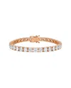 FOREVER CREATIONS SIGNATURE FOREVER CREATIONS 14K ROSE GOLD 10.00 CT. TW. LAB GROWN DIAMOND TENNIS BRACELET