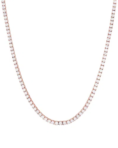 Forever Creations Signature Forever Creations 14k Rose Gold 6.00 Ct. Tw. Lab Grown Diamond Tennis Necklace