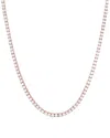FOREVER CREATIONS SIGNATURE FOREVER CREATIONS 14K ROSE GOLD 7.00 CT. TW. LAB GROWN DIAMOND TENNIS NECKLACE