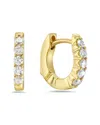 Forever Creations Usa Inc. Forever Creations 14k 0.35 Ct. Tw. Diamond Huggie Earrings