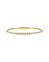Forever Creations Usa Inc. Forever Creations 14k 0.95 Ct. Tw. Diamond Flexible Bangle Bracelet