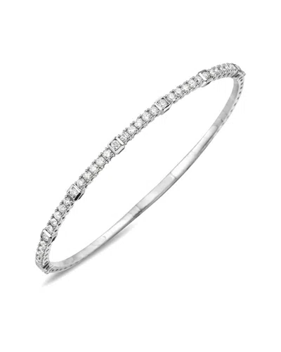 Forever Creations Usa Inc. Forever Creations 14k 1.00 Ct. Tw. Diamond Flexible Bangle Bracelet