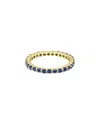Forever Creations Usa Inc. Forever Creations 14k 1.25 Ct. Tw. Sapphire Stackable Eternity Ring