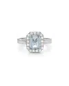 Forever Creations Usa Inc. Forever Creations 14k 1.59 Ct. Tw. Diamond & Sapphire Halo Ring