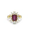 Forever Creations Usa Inc. Forever Creations 14k 3.23 Ct. Tw. Diamond & Ruby Ring