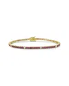 Forever Creations Usa Inc. Forever Creations 14k 5.85 Ct. Tw. Diamond & Ruby Tennis Bracelet