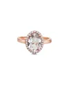 Forever Creations Usa Inc. Forever Creations 14k Rose Gold 0.19 Ct. Tw. Diamond Ring