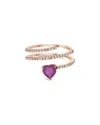 Forever Creations Usa Inc. Forever Creations 14k Rose Gold 0.30 Ct. Tw. Diamond Ring