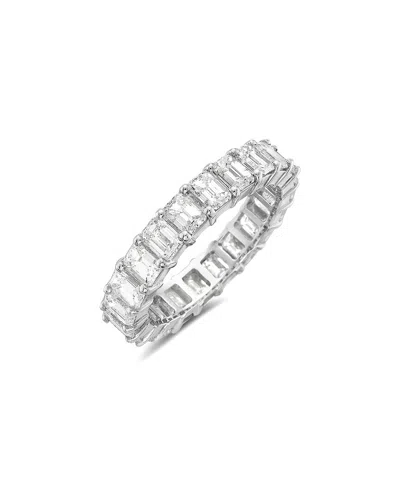 Forever Creations Usa Inc. Forever Creations 14k Rose Gold 3.80 Ct. Tw. Diamond Stackable Eternity Ring In Metallic